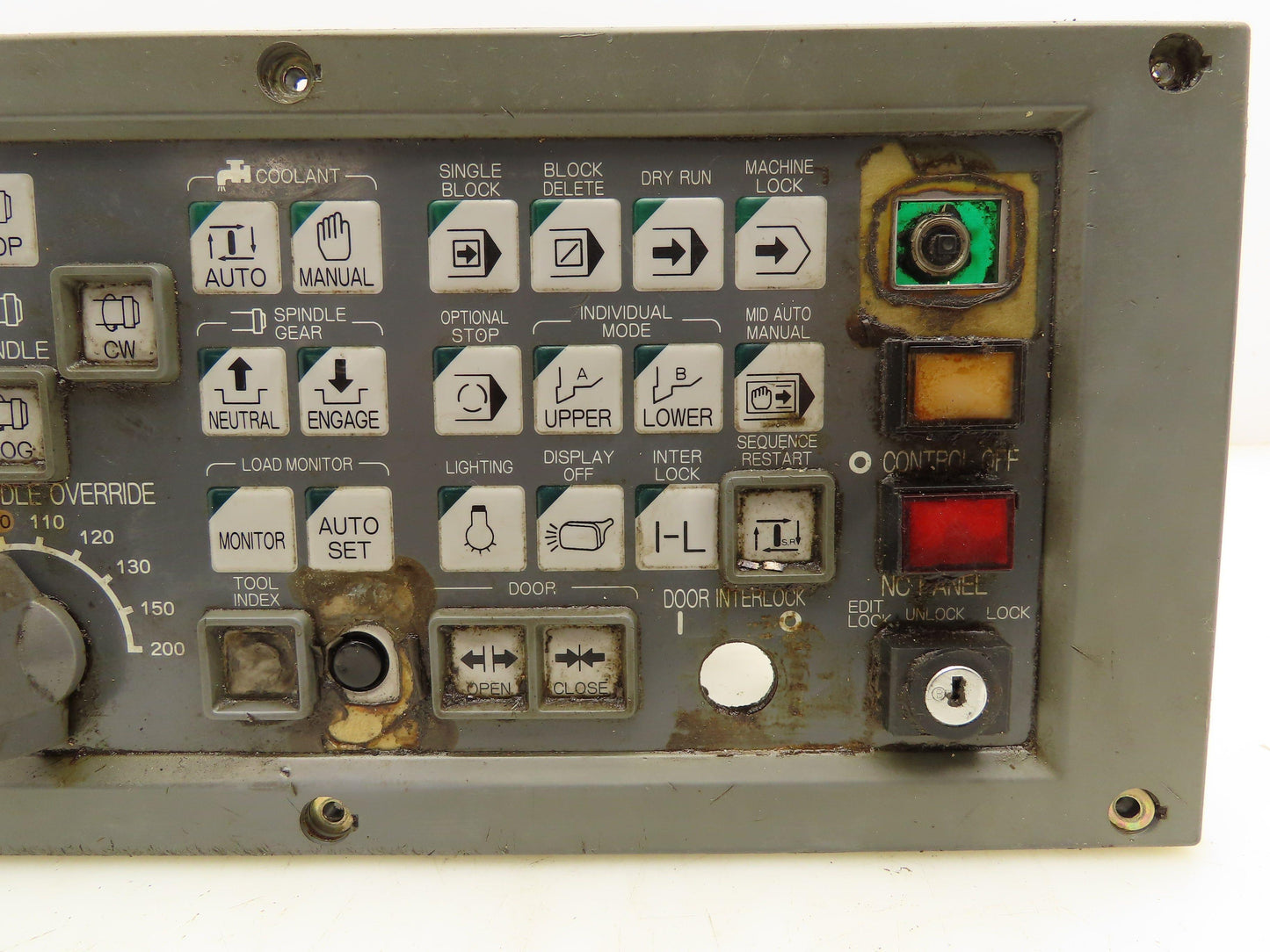 Okuma 7000L-S CE OSP Machine Operator Control Panel w/Pulse Handwheel CNC Lathe