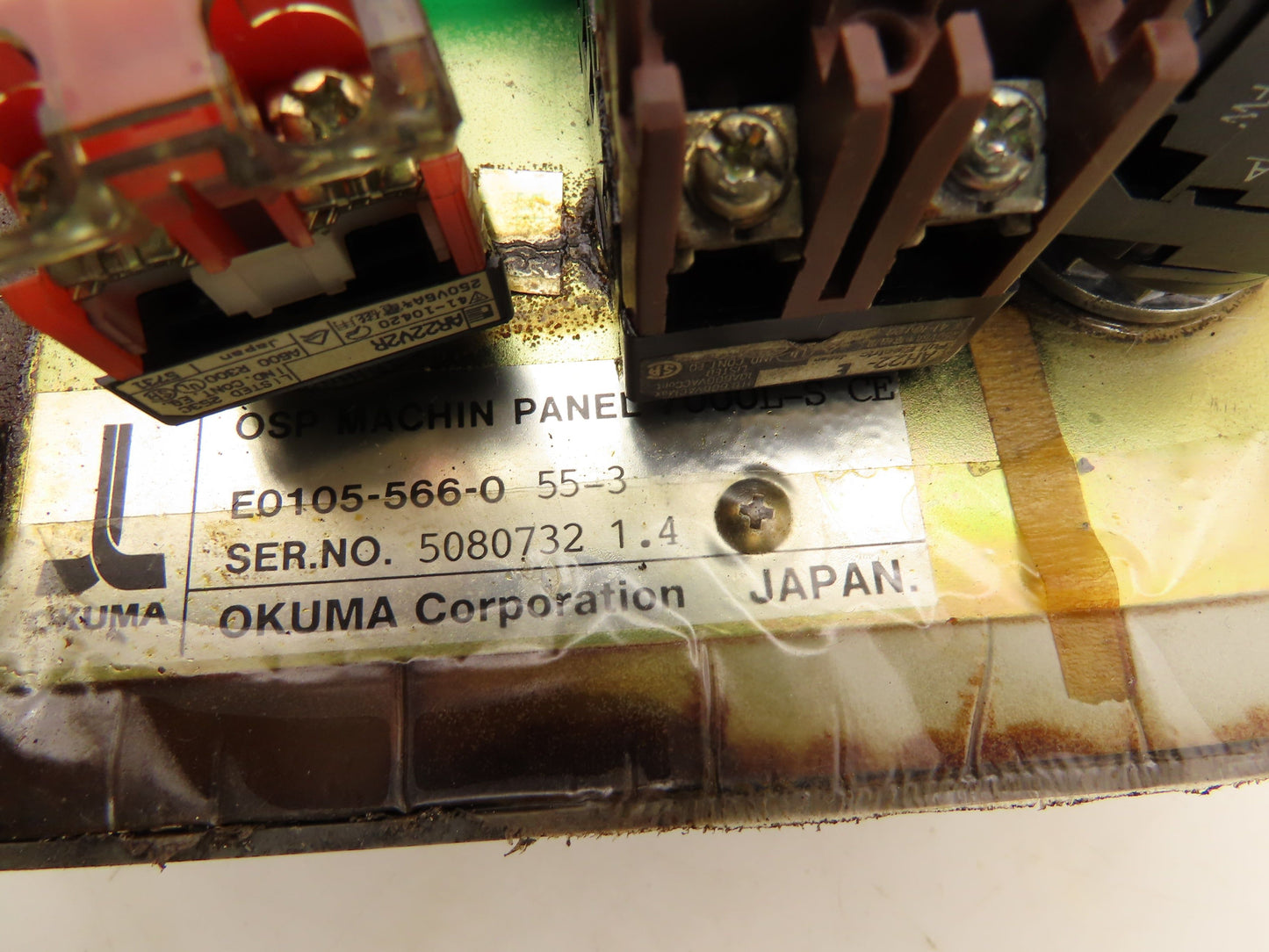 Okuma 7000L-S CE OSP Machine Operator Control Panel w/Pulse Handwheel CNC Lathe