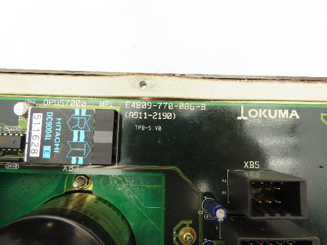 Okuma 7000L-S CE OSP Machine Operator Control Panel w/Pulse Handwheel CNC Lathe