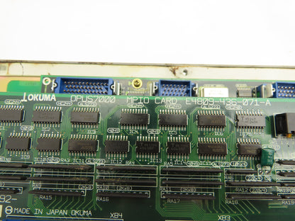 Okuma 7000L-S CE OSP Machine Operator Control Panel w/Pulse Handwheel CNC Lathe