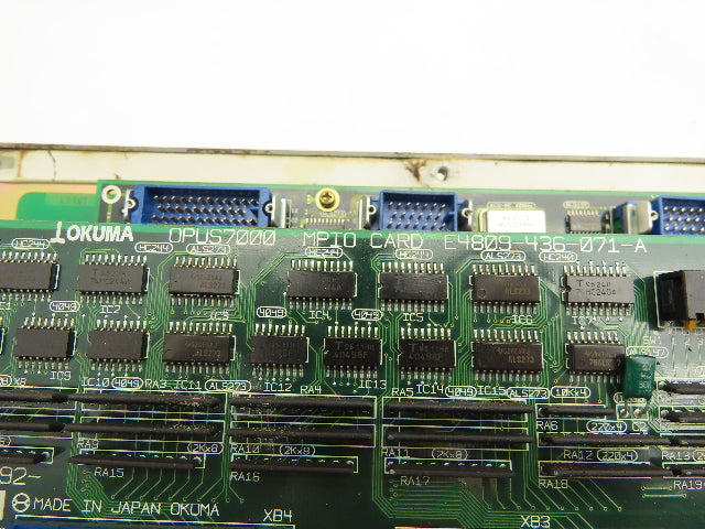 Okuma 7000L-S CE OSP Machine Operator Control Panel w/Pulse Handwheel CNC Lathe