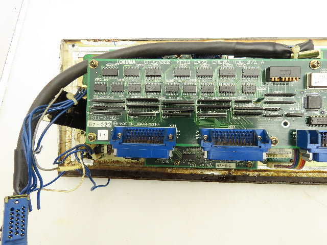 Okuma 7000L-S CE OSP Machine Operator Control Panel w/Pulse Handwheel CNC Lathe