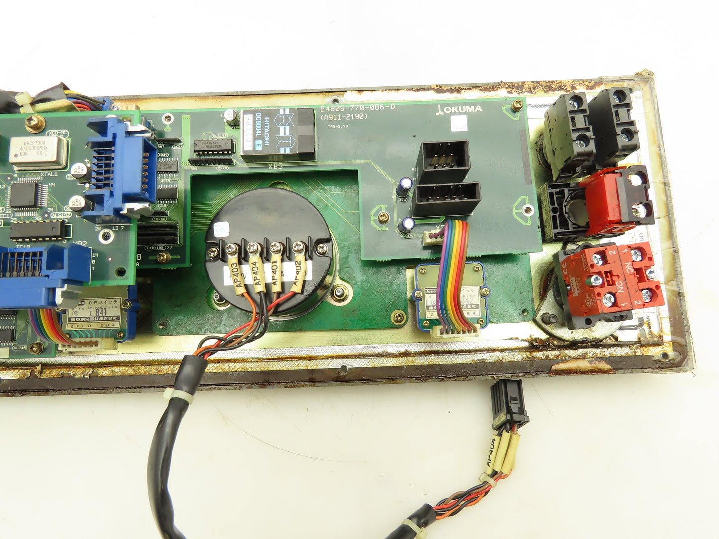 Okuma 7000L-S CE OSP Machine Operator Control Panel w/Pulse Handwheel CNC Lathe