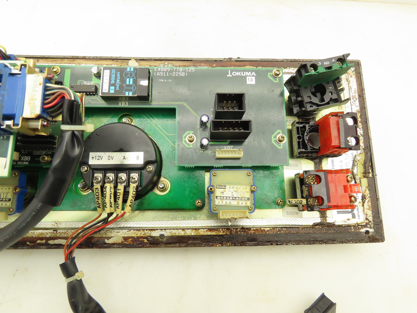 Okuma 7000L-S CE OSP Machine Operator Control Panel w/Pulse Handwheel CNC Lathe