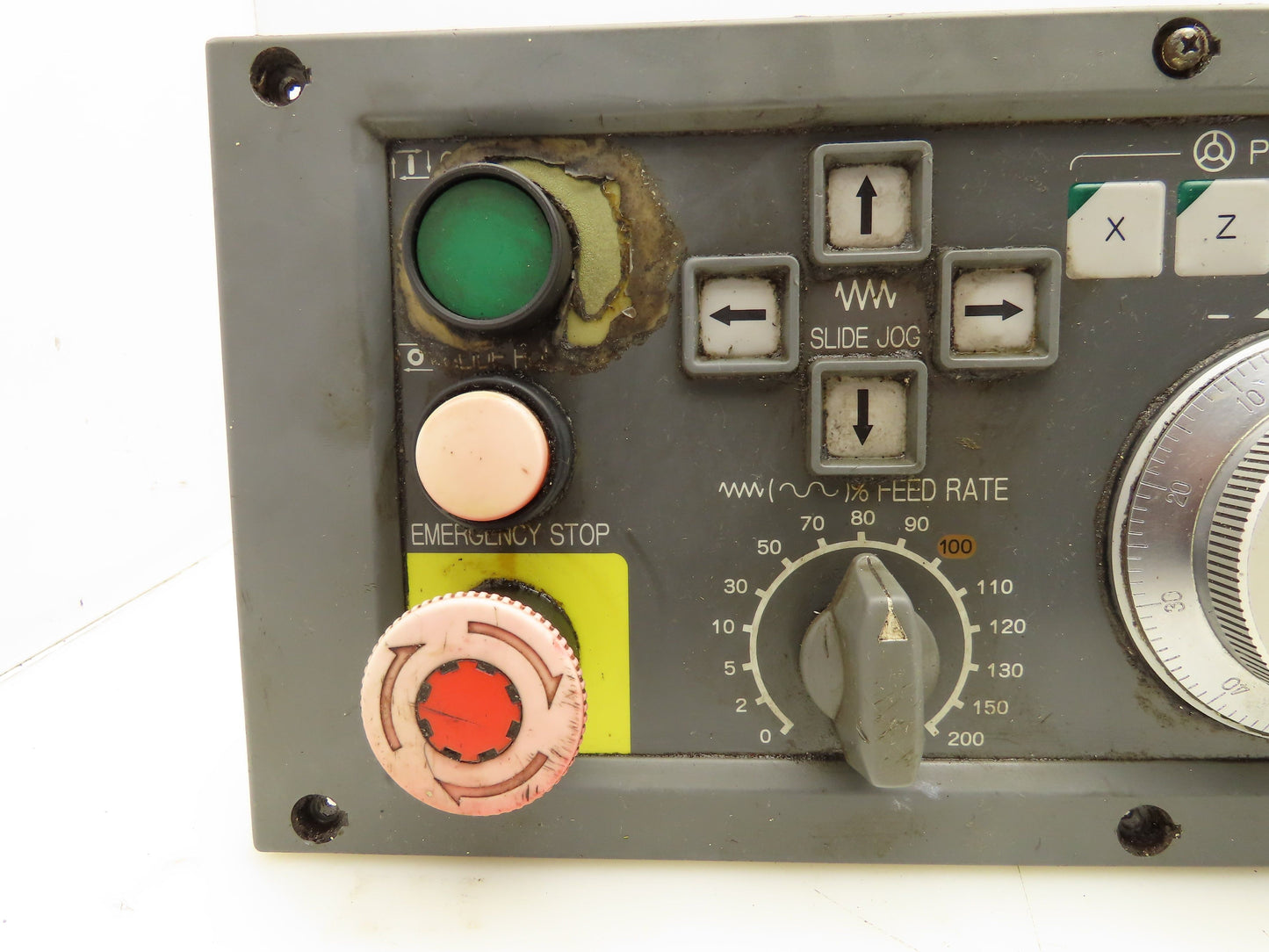 Okuma 7000L-S CE OSP Machine Operator Control Panel w/Pulse Handwheel CNC Lathe