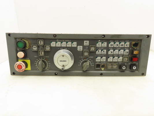 Okuma 7000L-S CE OSP Machine Operator Control Panel w/Pulse Handwheel CNC Lathe
