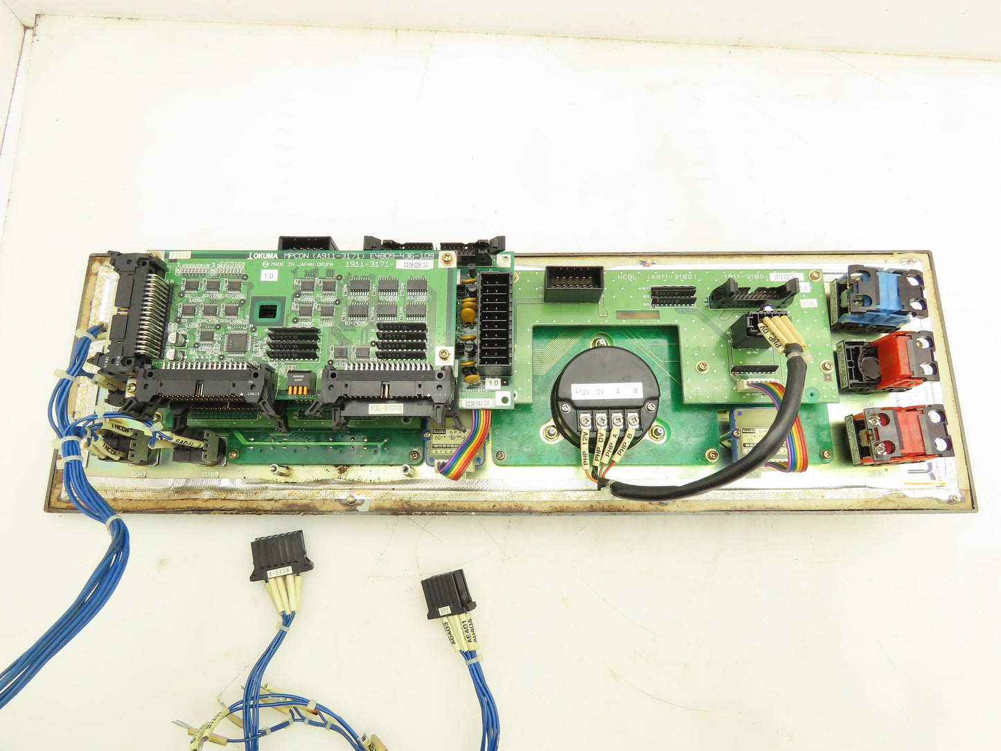 Okuma 7000L-S CE OSP Machine Operator Control Panel w/Pulse Handwheel CNC Lathe