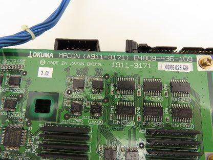 Okuma 7000L-S CE OSP Machine Operator Control Panel w/Pulse Handwheel CNC Lathe