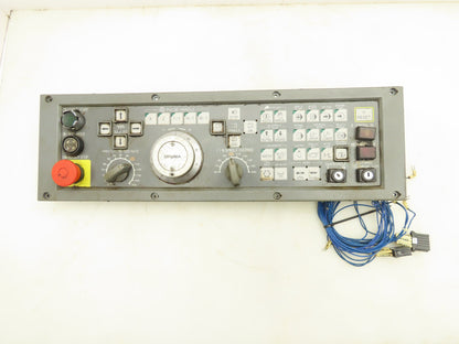 Okuma 7000L-S CE OSP Machine Operator Control Panel w/Pulse Handwheel CNC Lathe