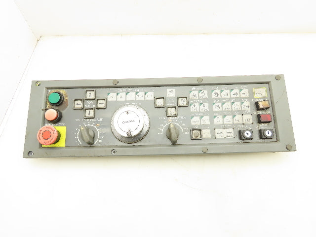 Okuma 7000L-S CE OSP Machine Operator Control Panel w/Pulse Handwheel CNC Lathe