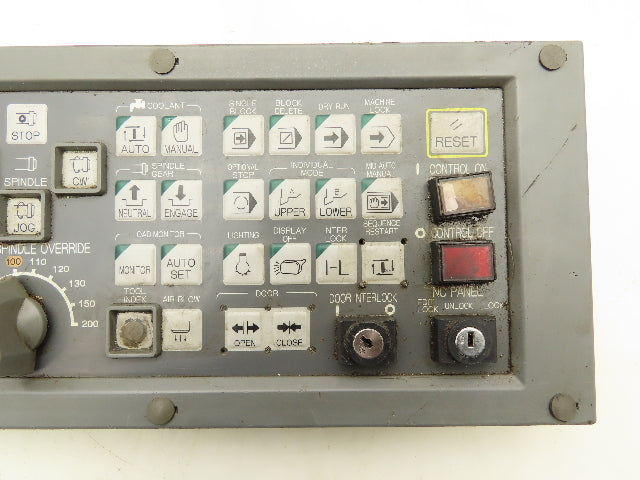 Okuma 7000L-S CE OSP Machine Operator Control Panel w/Pulse Handwheel CNC Lathe