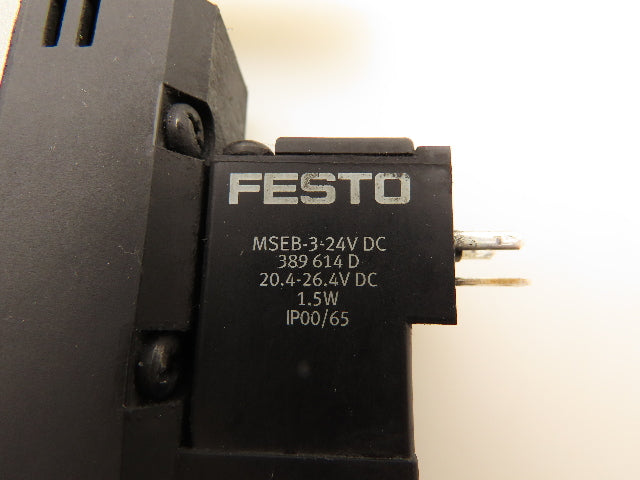 Festo CPE24-M1H-5JS-3/8 Pneumatic Solenoid Valve 5/2-Pos 24VDC
