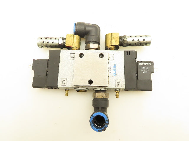 Festo CPE24-M1H-5JS-3/8 Pneumatic Solenoid Valve 5/2-Pos 24VDC