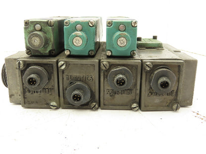 Numatics 081SS500M000061 Pneumatic Flexiblok Manifold 3/2 Position Spool Valve