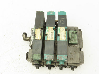Numatics 081SS500M000061 Pneumatic Flexiblok Manifold 3/2 Position Spool Valve