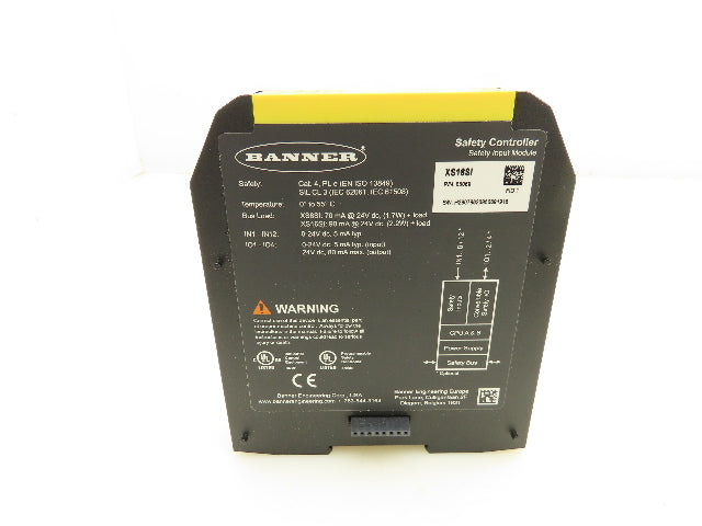 Banner XS16si Safety Input Module 16 Pin