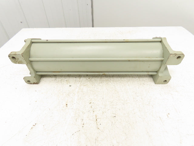 Sheffer 5C20F18 Pneumatic Air Cylinder 5" Bore 18" Stroke Foot Mount 200 PSI