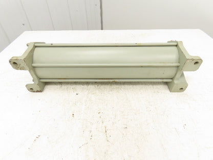 Sheffer 5C20F18 Pneumatic Air Cylinder 5" Bore 18" Stroke Foot Mount 200 PSI