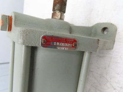 Sheffer 5C20F18 Pneumatic Air Cylinder 5" Bore 18" Stroke Foot Mount 200 PSI