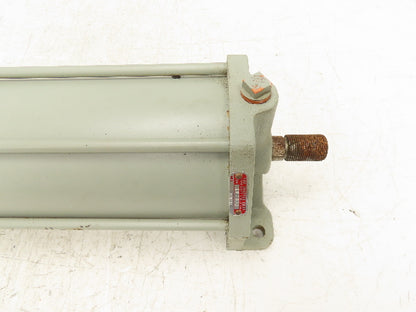 Sheffer 5C20F18 Pneumatic Air Cylinder 5" Bore 18" Stroke Foot Mount 200 PSI