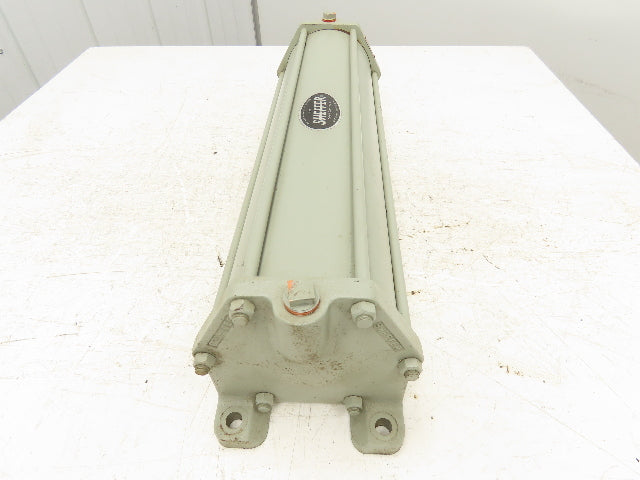 Sheffer 5C20F18 Pneumatic Air Cylinder 5" Bore 18" Stroke Foot Mount 200 PSI