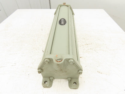Sheffer 5C20F18 Pneumatic Air Cylinder 5" Bore 18" Stroke Foot Mount 200 PSI