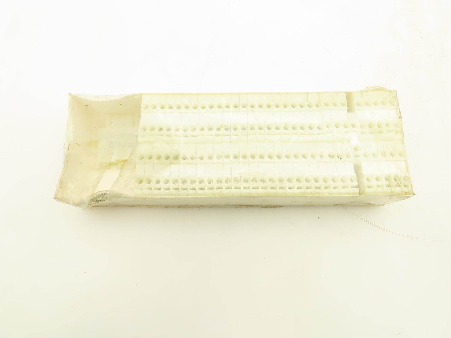 Allen Bradley 1492-H1 Terminal Block Din Rail H Type Morsetti White Lot of 63