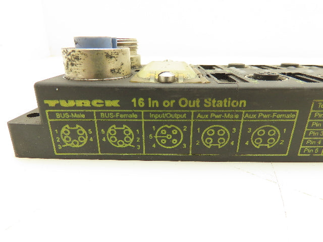 Turck FDNP-XSG16-TT I/O Module for DeviceNet 16-Channel