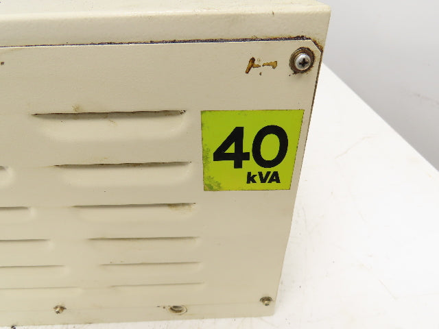 Gomi Electric Enclosed Transformer 40KVA 220V-480V 3PH LU-300 Okuma Lathe