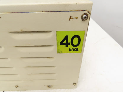 Gomi Electric Enclosed Transformer 40KVA 220V-480V 3PH LU-300 Okuma Lathe