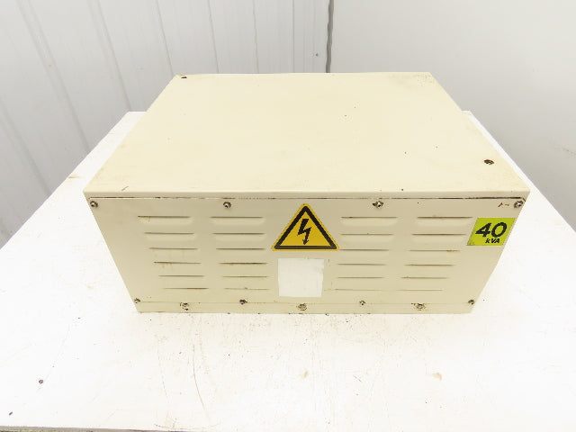 Gomi Electric Enclosed Transformer 40KVA 220V-480V 3PH LU-300 Okuma Lathe