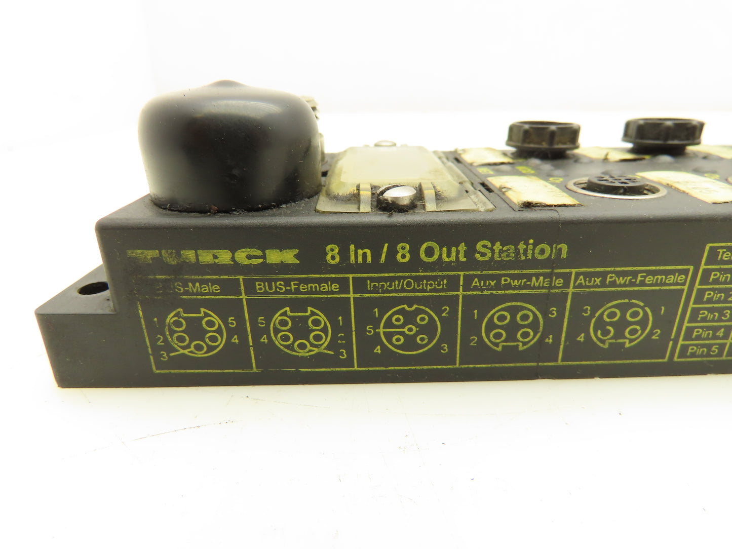 Turck FDNP-S0808G-TT Module for DeviceNet 8 I/O Station 11-26 VDC 0.5A