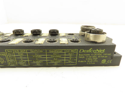 Turck FDNP-S0808G-TT Module for DeviceNet 8 I/O Station 11-26 VDC 0.5A