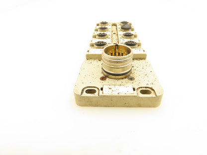 Allen Bradley 898D-P58DT-M19 Connection System DC Micro QD 8 Port M12 Series B