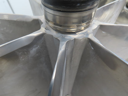 DMN Westinghouse MLD 250 Stainless Rotary Airlock Valve 10" Flanged Square/Round