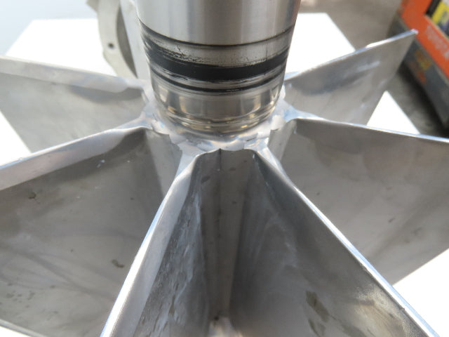 DMN Westinghouse MLD 250 Stainless Rotary Airlock Valve 10" Flanged Square/Round