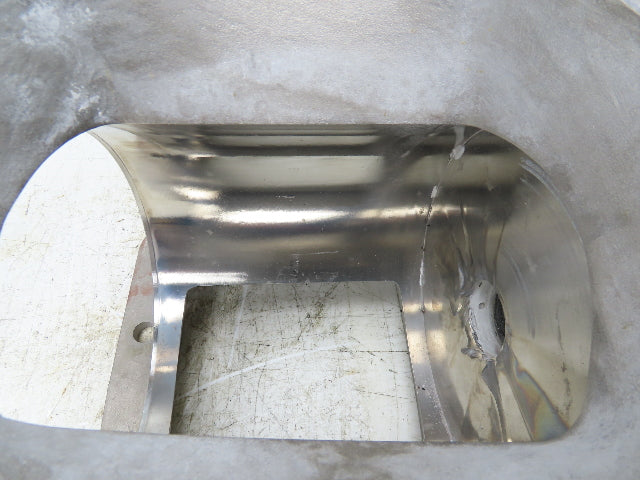 DMN Westinghouse MLD 250 Stainless Rotary Airlock Valve 10" Flanged Square/Round