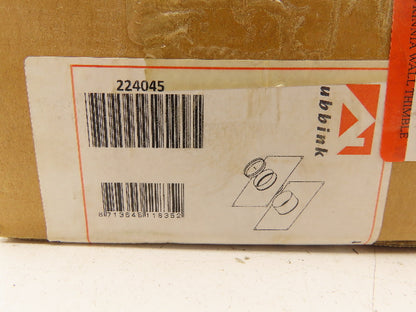 Ubbink 224045 Rinnai Wall Thimble Tankless Water Heater Concentric Lot of 2