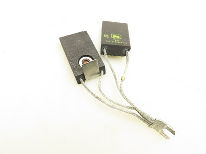 National 36A161403AAX26 Carbon Motor Brushes 2 Wafers 1x1-1/2x2-1/4" Lot of 4