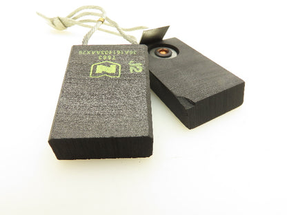 National 36A161403AAX26 Carbon Motor Brushes 2 Wafers 1x1-1/2x2-1/4" Lot of 4