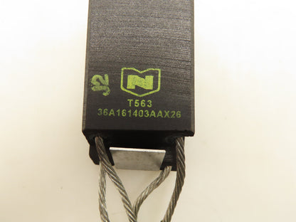 National 36A161403AAX26 Carbon Motor Brushes 2 Wafers 1x1-1/2x2-1/4" Lot of 4