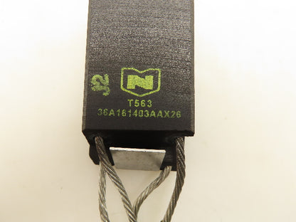 National 36A161403AAX26 Carbon Motor Brushes 2 Wafers 1x1-1/2x2-1/4" Lot of 4