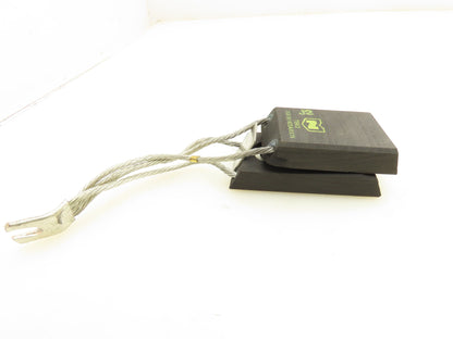 National 36A161403AAX26 Carbon Motor Brushes 2 Wafers 1x1-1/2x2-1/4" Lot of 4