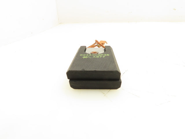 Carbon Products 894A505P36 Motor Brush 2 Wafers 3/8x1-1/2x2-3/8" Lot of 7