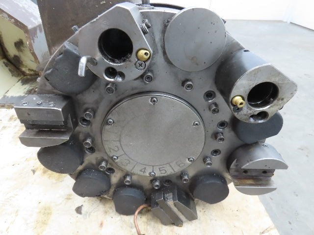 Okuma LU-15 CNC Lathe 12-Position Turret Tool Changer VAC-MFL3.7/2.2R-151-R4