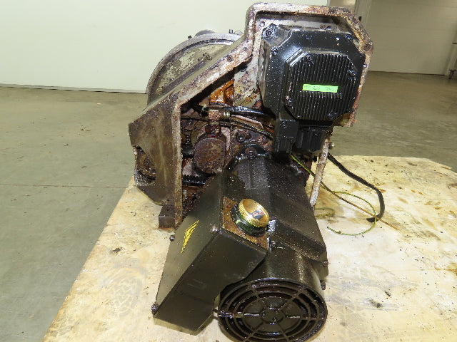 Okuma LU-15 CNC Lathe 12-Position Turret Tool Changer VAC-MFL3.7/2.2R-151-R4