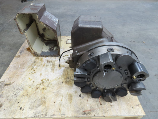 Okuma LU-15 CNC Lathe 12-Position Turret Tool Changer VAC-MFL3.7/2.2R-151-R4