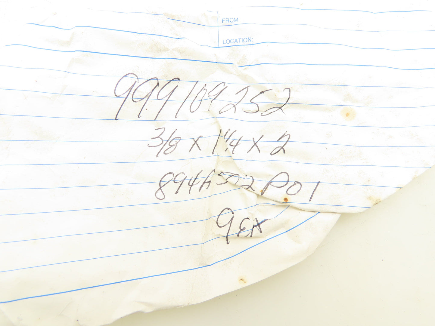 894A502P01 Carbon Motor Brush 3/8x1-1/4x2" Lot of 7