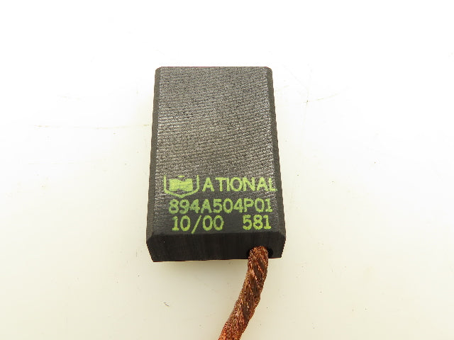 894A504P01 Carbon Motor Brush 5/8x1-1/2x2" Lot of 6