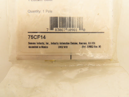 Siemens 75CF14 Contact Kit Size 0 Replacement Part Lot of 4